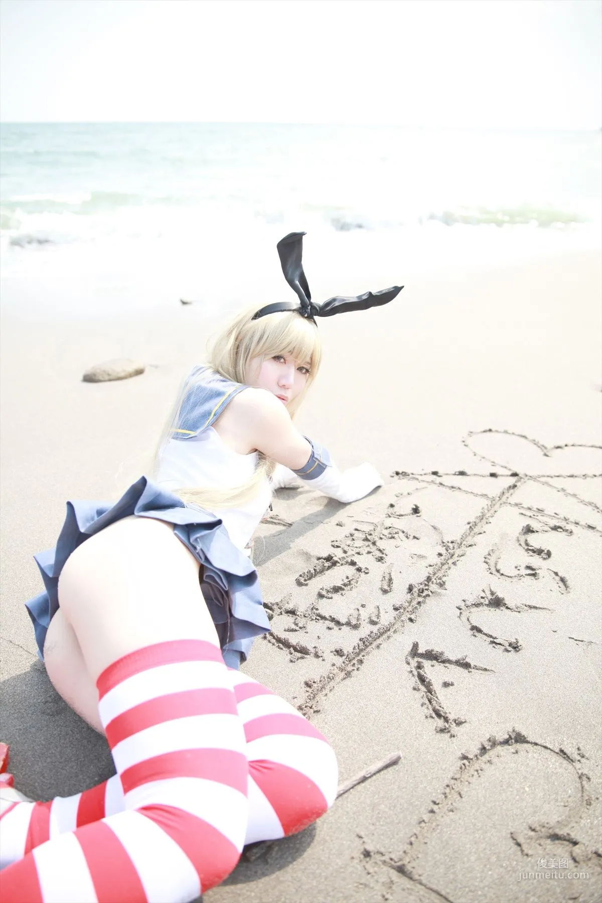 Hozaki(穂咲)《艦隊これくしょん》Shimakaze(島風) [ORANGE MANIAC] 寫真集 44