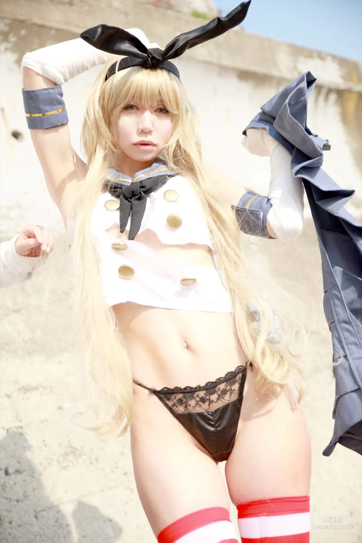 Hozaki(穂咲)《艦隊これくしょん》Shimakaze(島風) [ORANGE MANIAC] 寫真集 67
