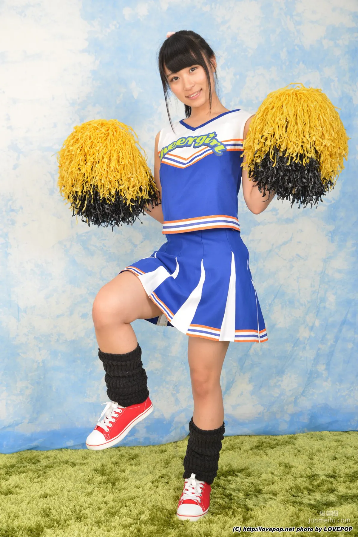 三國さらん《Cum slumber cheerleader ! - PPV》 [LOVEPOP] 寫真集 16