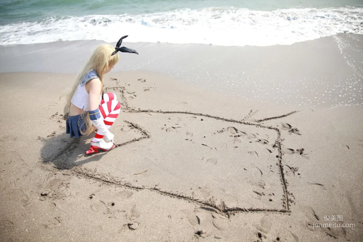 Hozaki(穂咲)《艦隊これくしょん》Shimakaze(島風) [ORANGE MANIAC] 寫真集 49