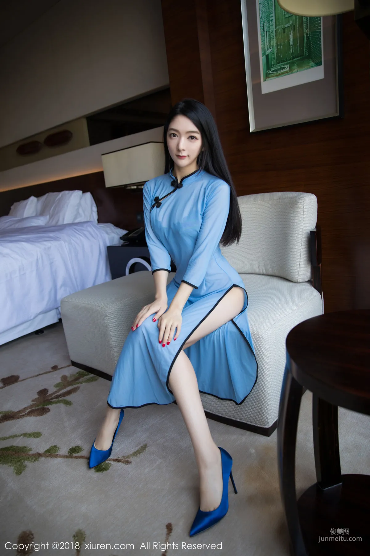Angela小熱巴《民國風女神》 [秀人XiuRen] No.1241 寫真集 9