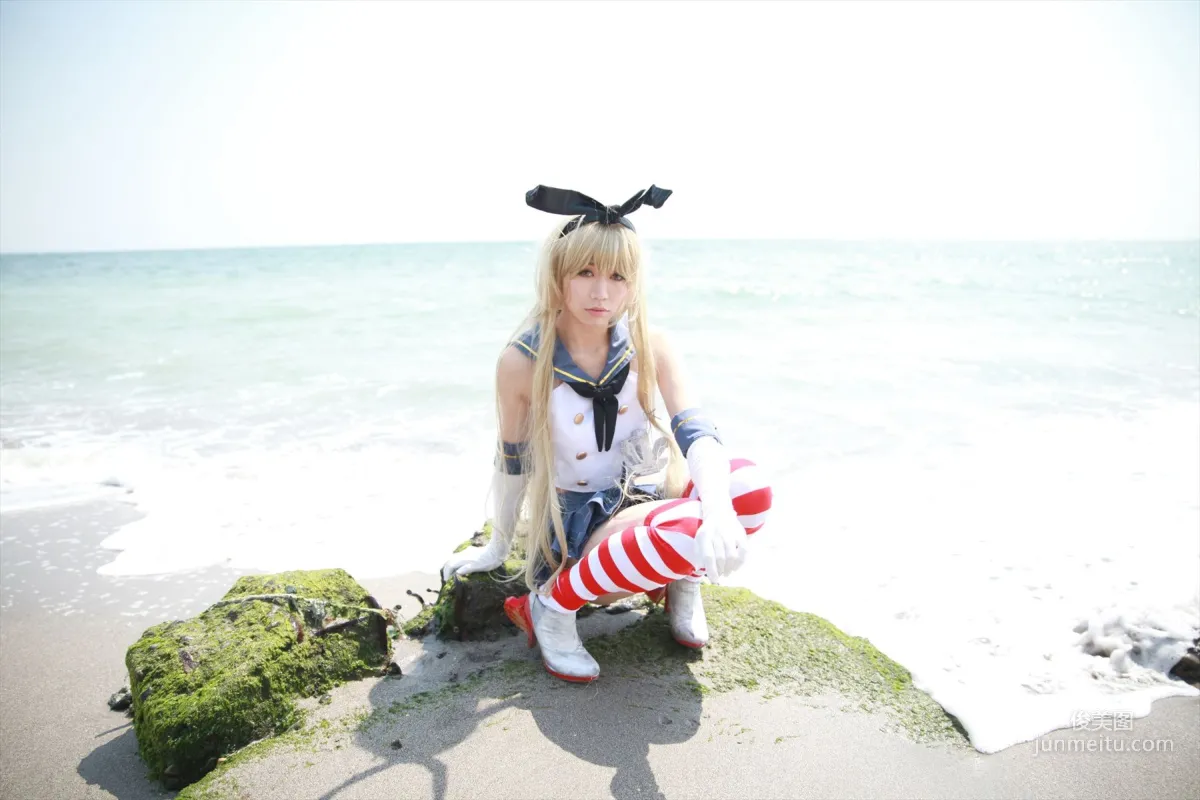 Hozaki(穂咲)《艦隊これくしょん》Shimakaze(島風) [ORANGE MANIAC] 寫真集 4