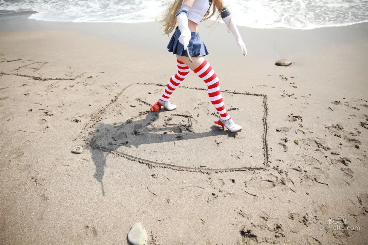 Hozaki(穂咲)《艦隊これくしょん》Shimakaze(島風) [ORANGE MANIAC] 寫真集 53