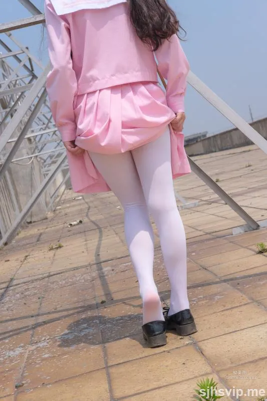 《JK粉色校服白丝》 [森萝财团] X-026 写真集65