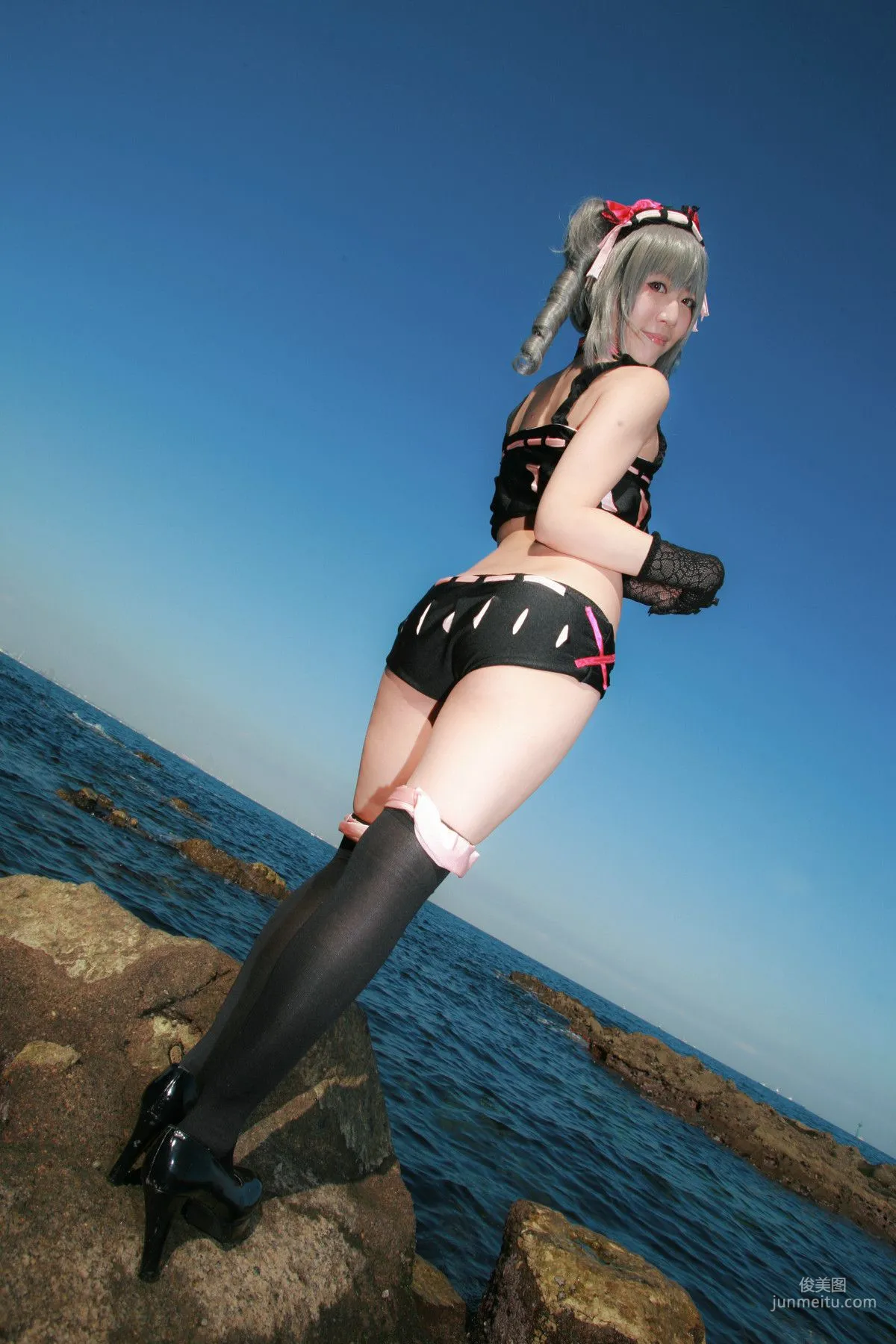 Ayane(あやね) 《Idolmaster》Kanzaki Ranko(神崎蘭子) [Wolf Fang!!] 寫真集 35