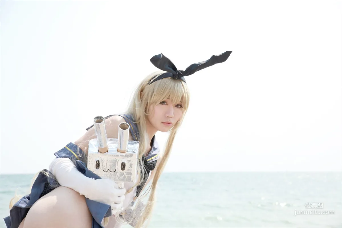 Hozaki(穂咲)《艦隊これくしょん》Shimakaze(島風) [ORANGE MANIAC] 寫真集 26
