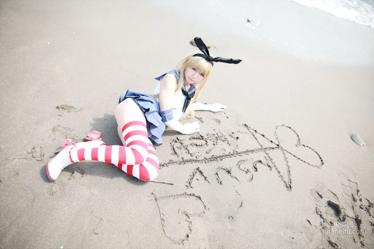 Hozaki(穂咲)《艦隊これくしょん》Shimakaze(島風) [ORANGE MANIAC] 寫真集 40