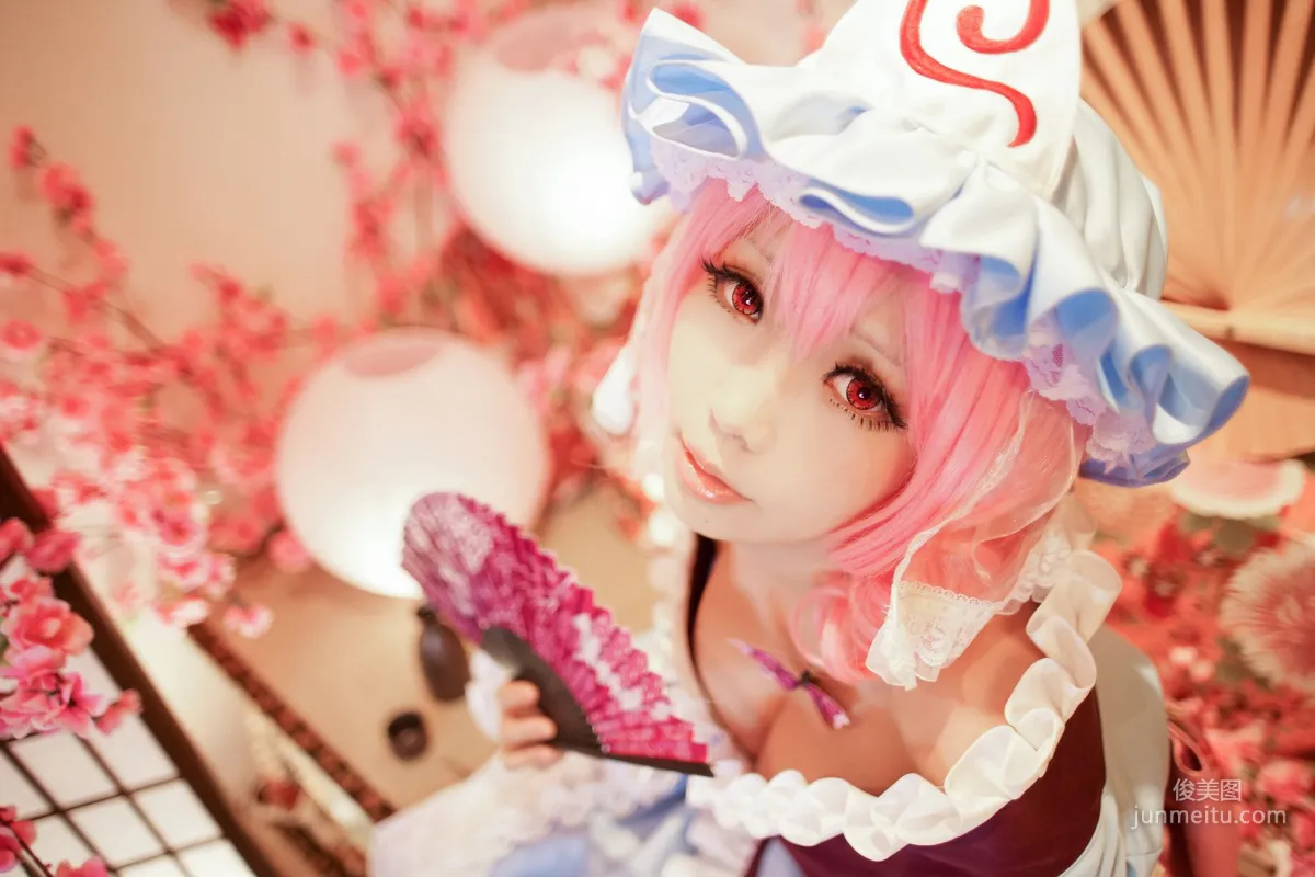 Ely 《東方Project》Saigyouji Yuyuko(西行寺幽々子) 寫真集 56