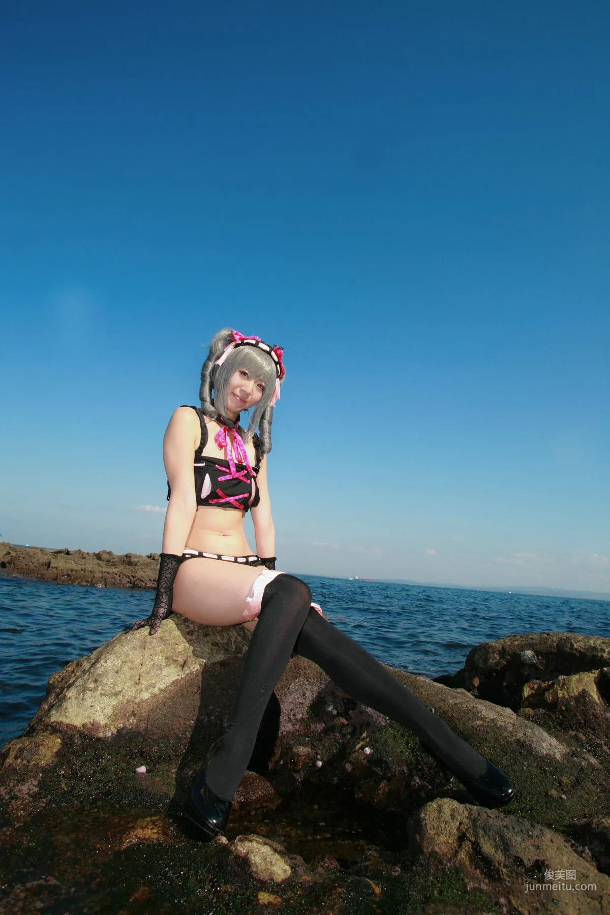 Ayane(あやね) 《Idolmaster》Kanzaki Ranko(神崎蘭子) [Wolf Fang!!] 寫真集 34
