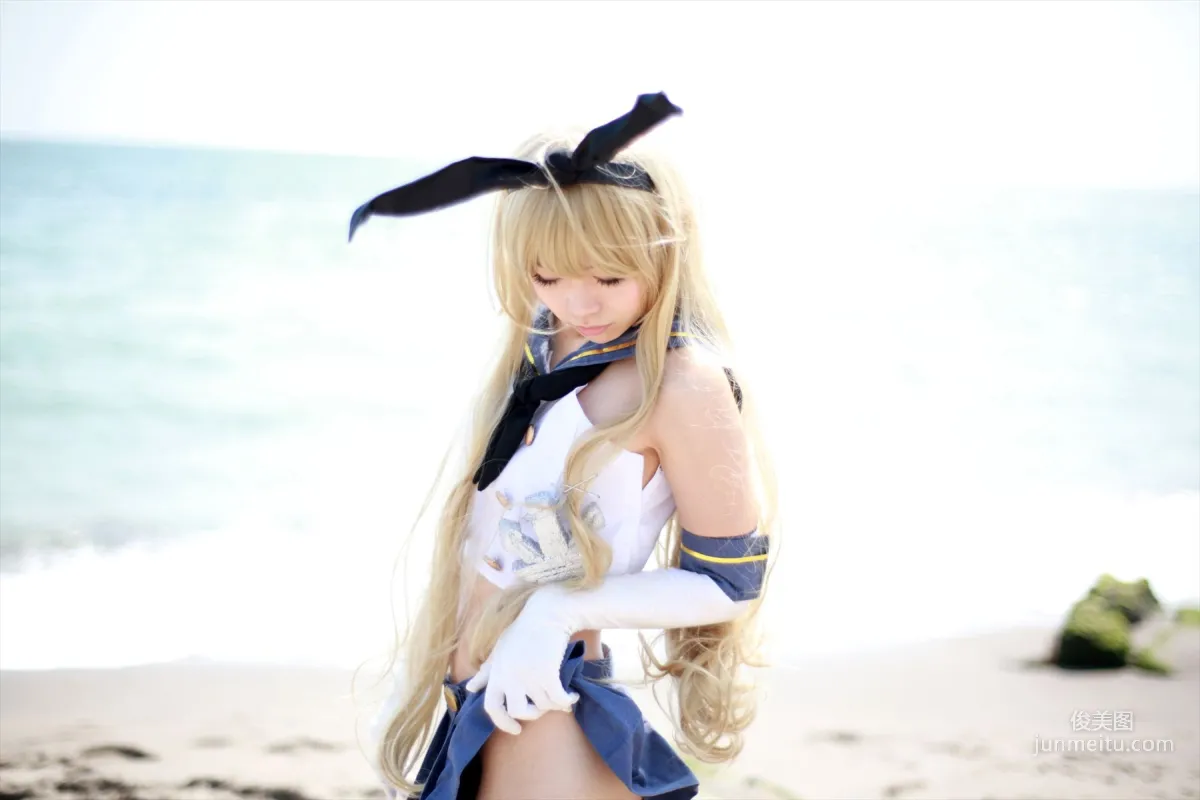 Hozaki(穂咲)《艦隊これくしょん》Shimakaze(島風) [ORANGE MANIAC] 寫真集 14
