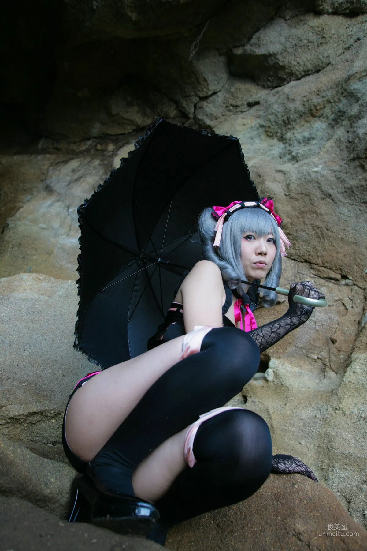 Ayane(あやね) 《Idolmaster》Kanzaki Ranko(神崎蘭子) [Wolf Fang!!] 寫真集 38