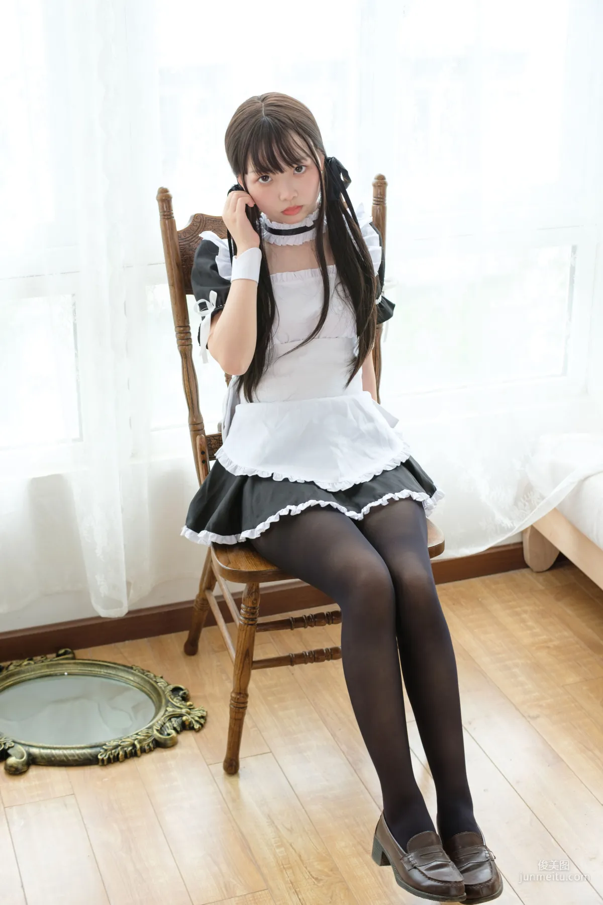 《黑丝女仆》 [森萝财团] X-030 写真集7