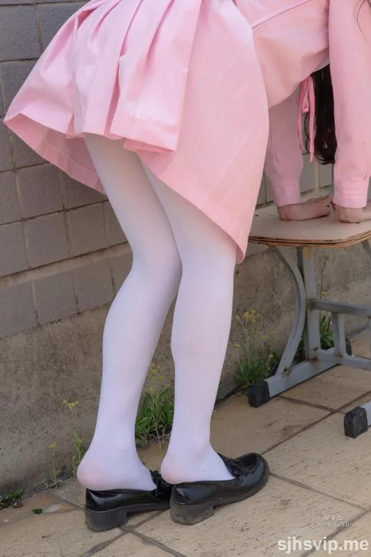 《JK粉色校服白丝》 [森萝财团] X-026 写真集39
