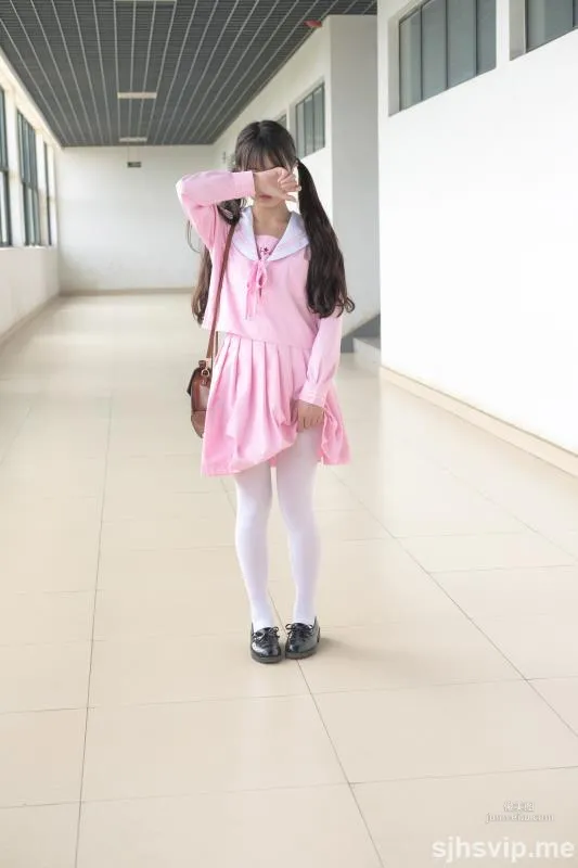 《JK粉色校服白丝》 [森萝财团] X-026 写真集87