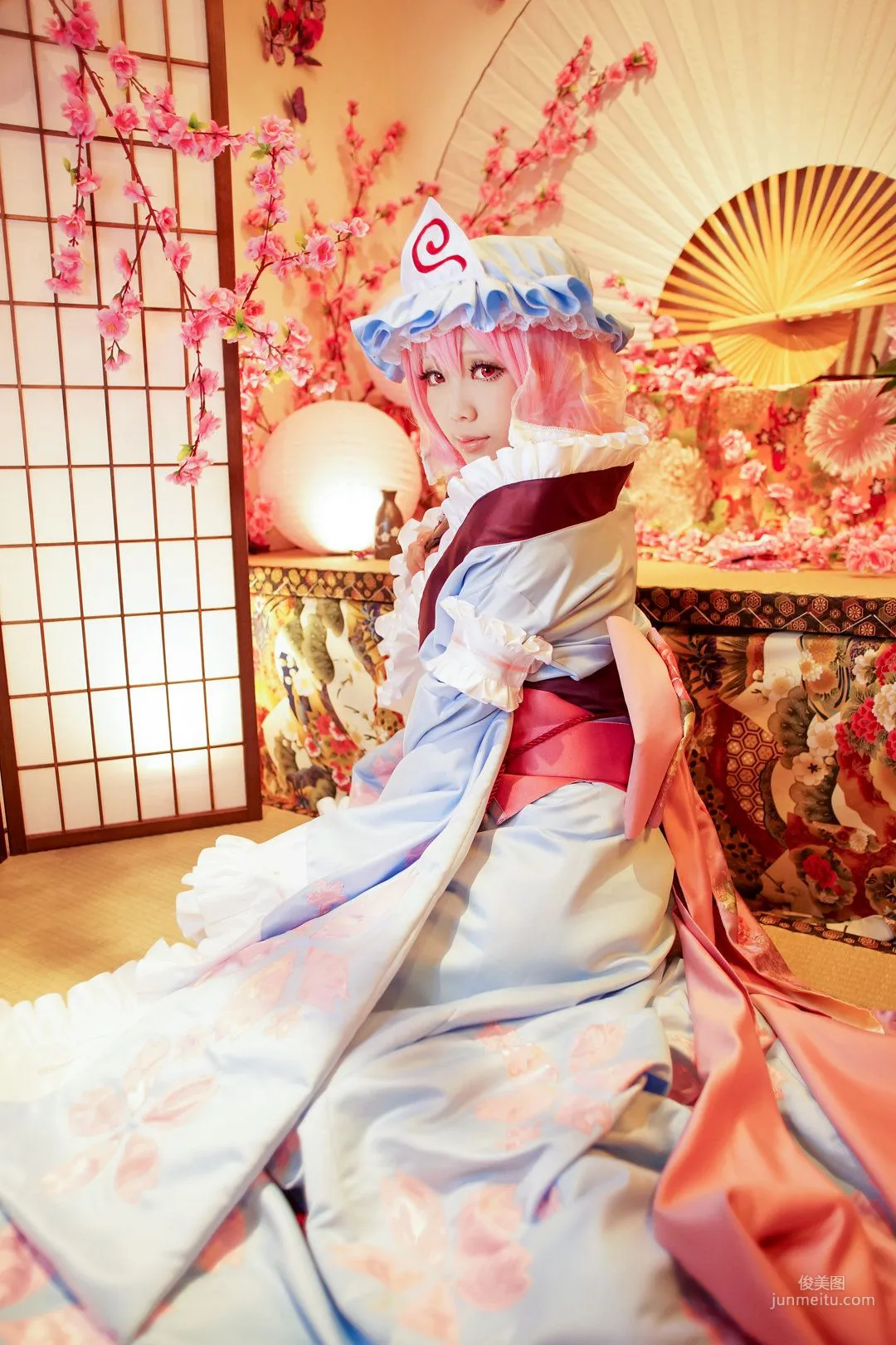 Ely 《東方Project》Saigyouji Yuyuko(西行寺幽々子) 寫真集 60