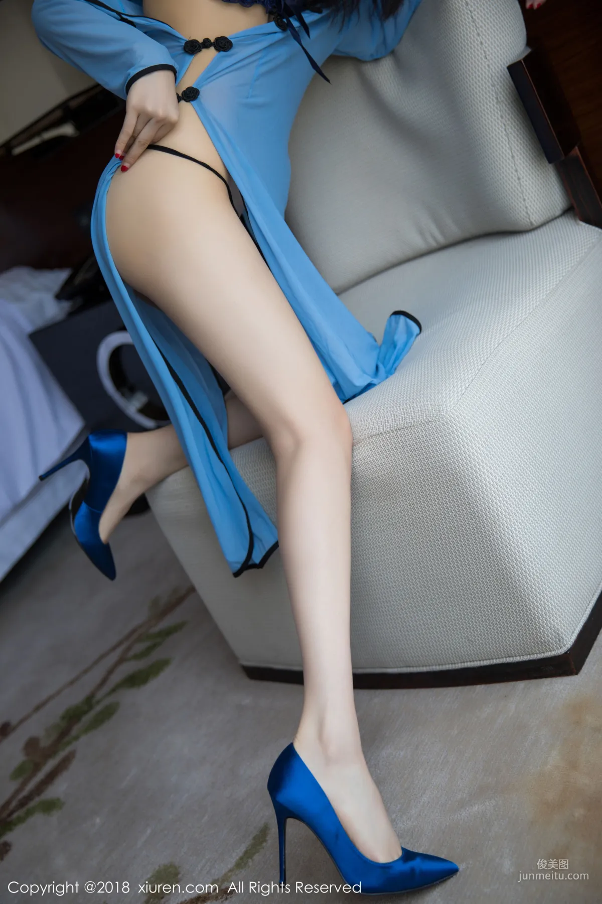 Angela小熱巴《民國風女神》 [秀人XiuRen] No.1241 寫真集 70