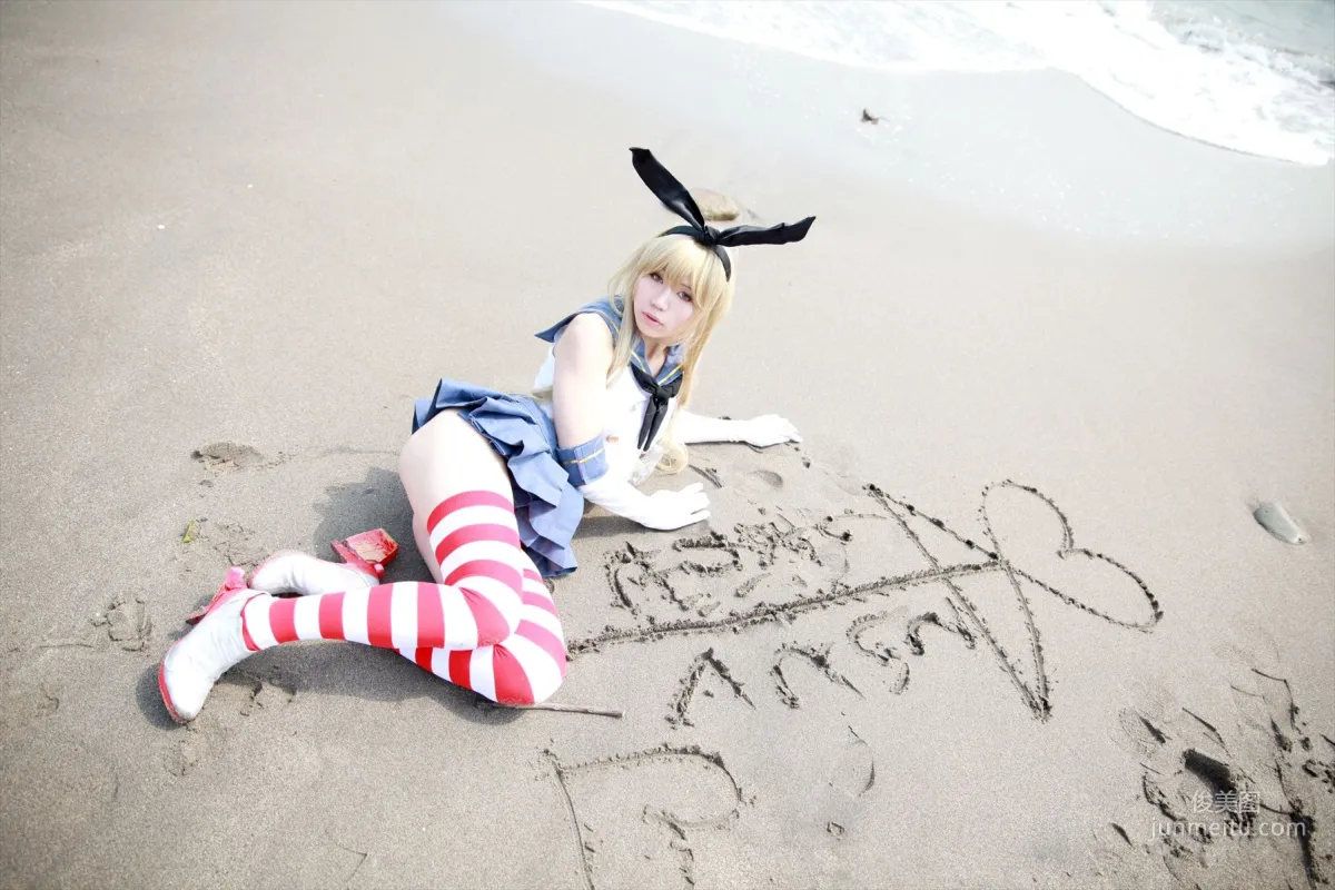 Hozaki(穂咲)《艦隊これくしょん》Shimakaze(島風) [ORANGE MANIAC] 寫真集 41
