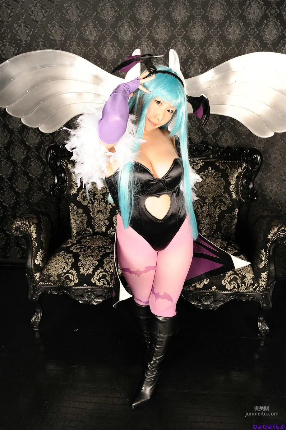 丹雫ひよ《Vampire》Morrigan Aensland [HiyoHiyo Club] 寫真集 49
