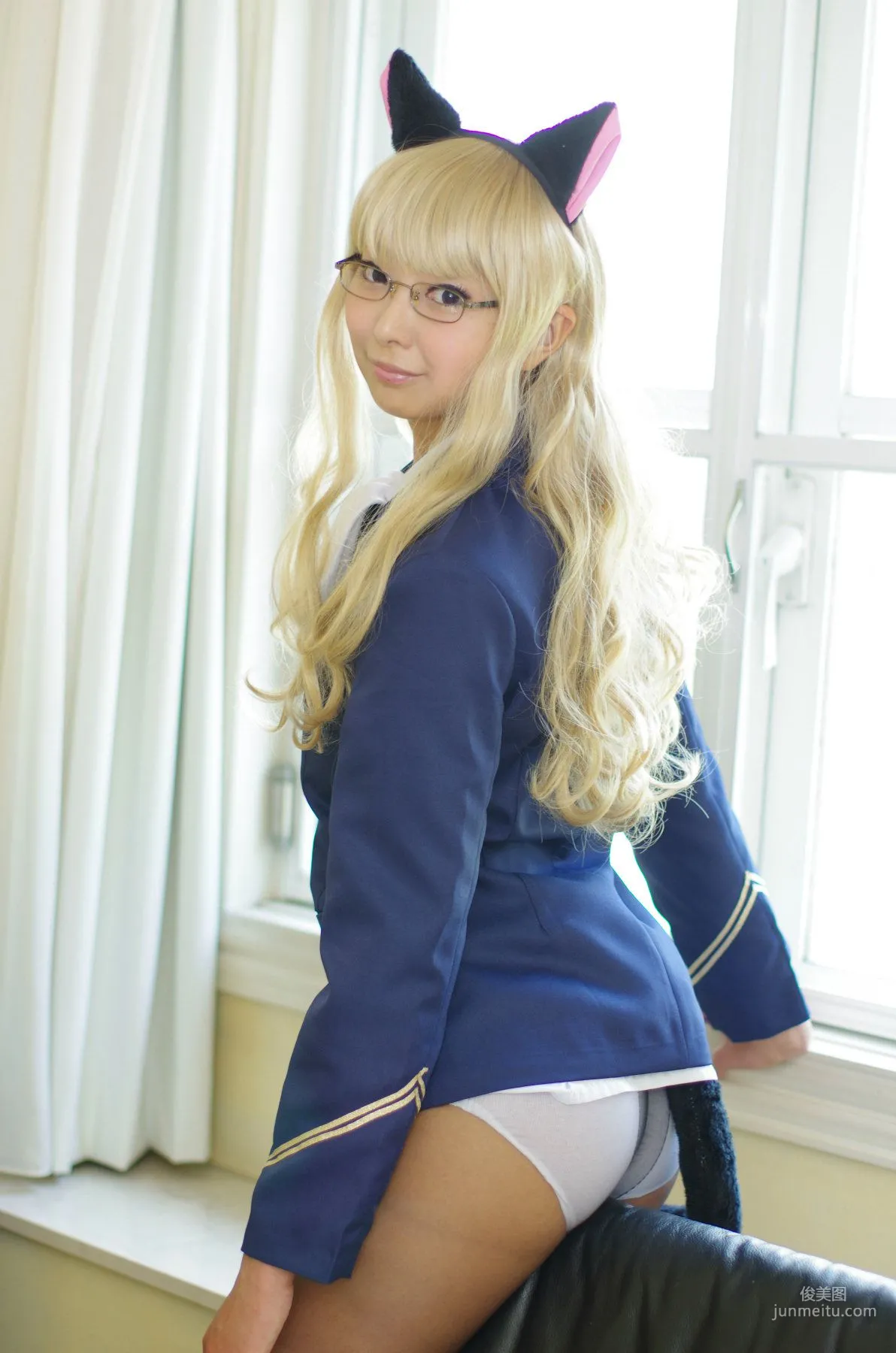 Necoco(貓子) 《Strike Witches》Perrine-H. Clostermann+《放課後プレイ》Kanojo 寫真集 47