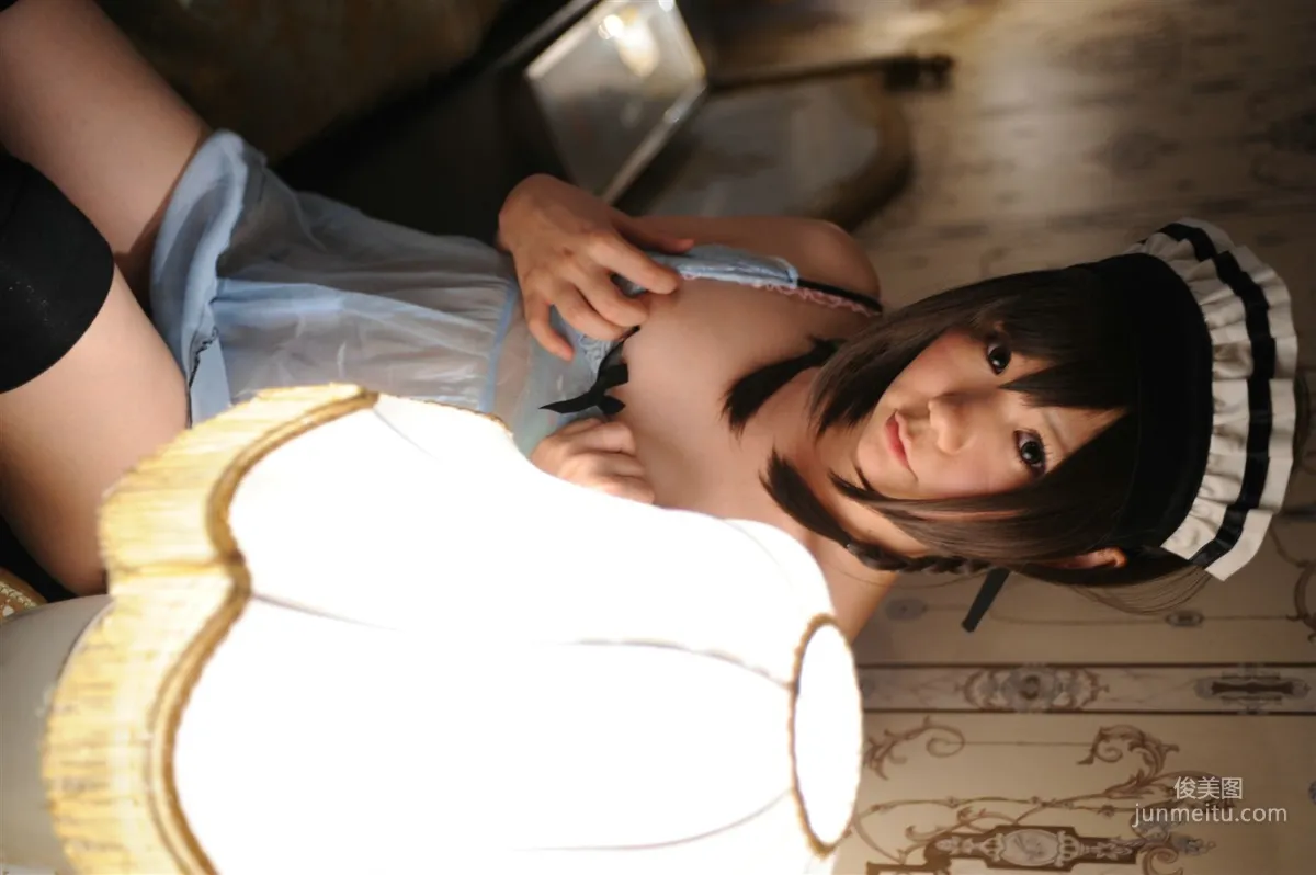 兎丘なこ 《ご奉仕玩具Maid(メイド)姉妹》 [Black★pumpkin] 寫真集 91