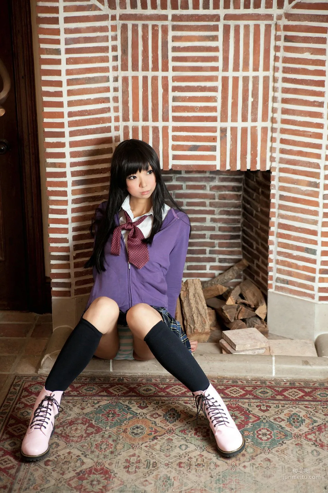 Necoco(猫子) 《K-On!》Akiyama Mio 写真集47