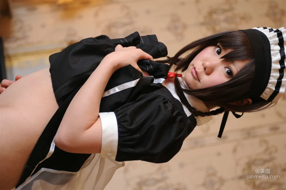兎丘なこ 《ご奉仕玩具Maid(メイド)姉妹》 [Black★pumpkin] 寫真集 89