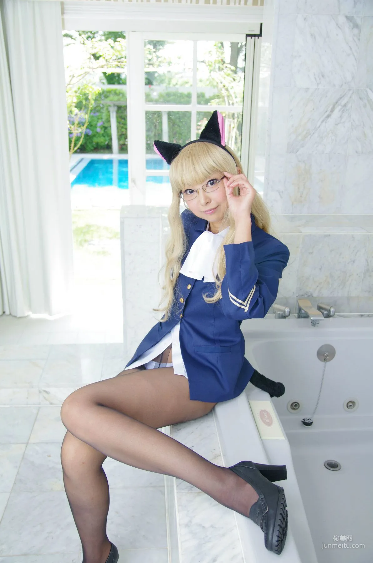 Necoco(貓子) 《Strike Witches》Perrine-H. Clostermann+《放課後プレイ》Kanojo 寫真集 26