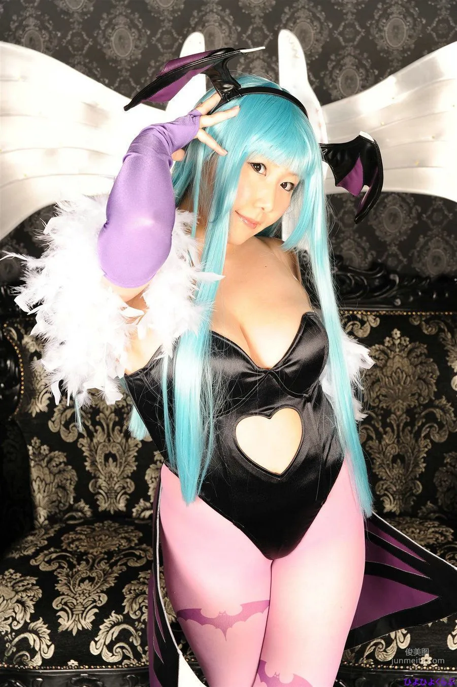 丹雫ひよ《Vampire》Morrigan Aensland [HiyoHiyo Club] 寫真集 50