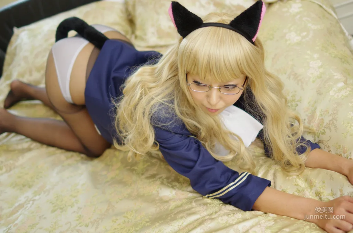 Necoco(貓子) 《Strike Witches》Perrine-H. Clostermann+《放課後プレイ》Kanojo 寫真集 52