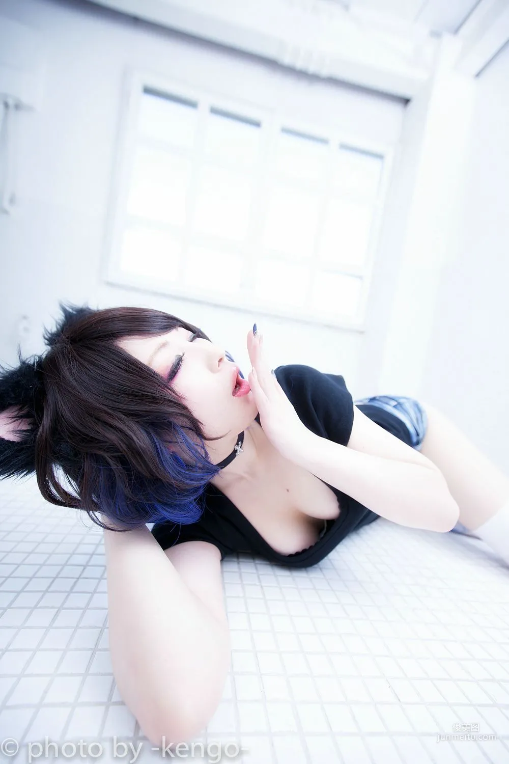 Usagi Necomimi [猫ソロ] [Rabbit hutch] 写真集29