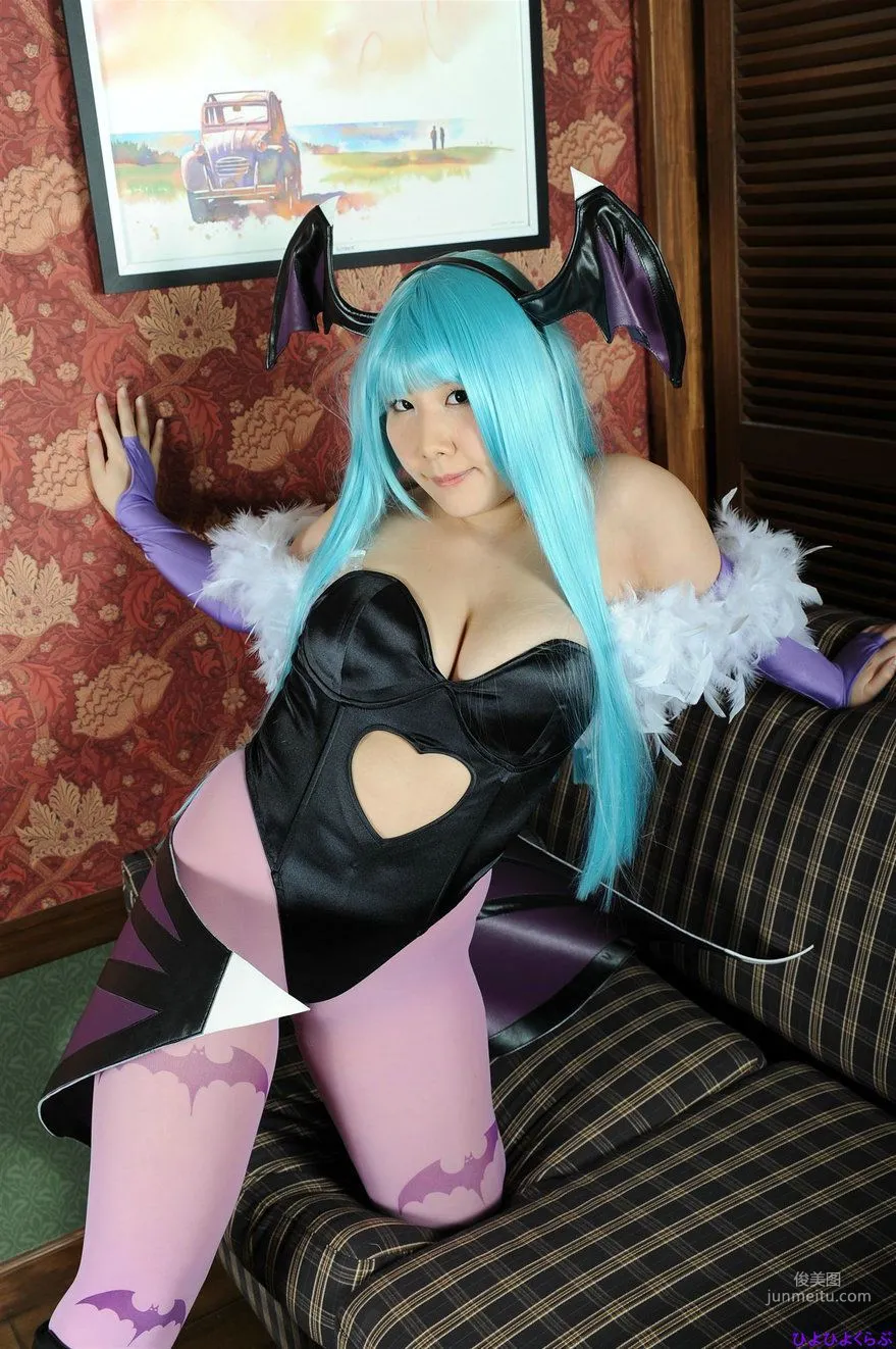 丹雫ひよ《Vampire》Morrigan Aensland [HiyoHiyo Club] 寫真集 28