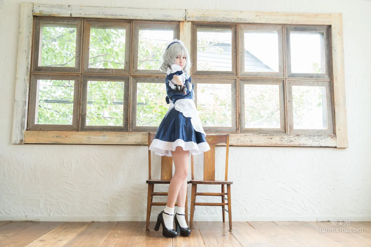 Na-san(なーさん) 《東方Projec》Izayoi Sakuya(十六夜咲夜) [Flameworks] 寫真集 37