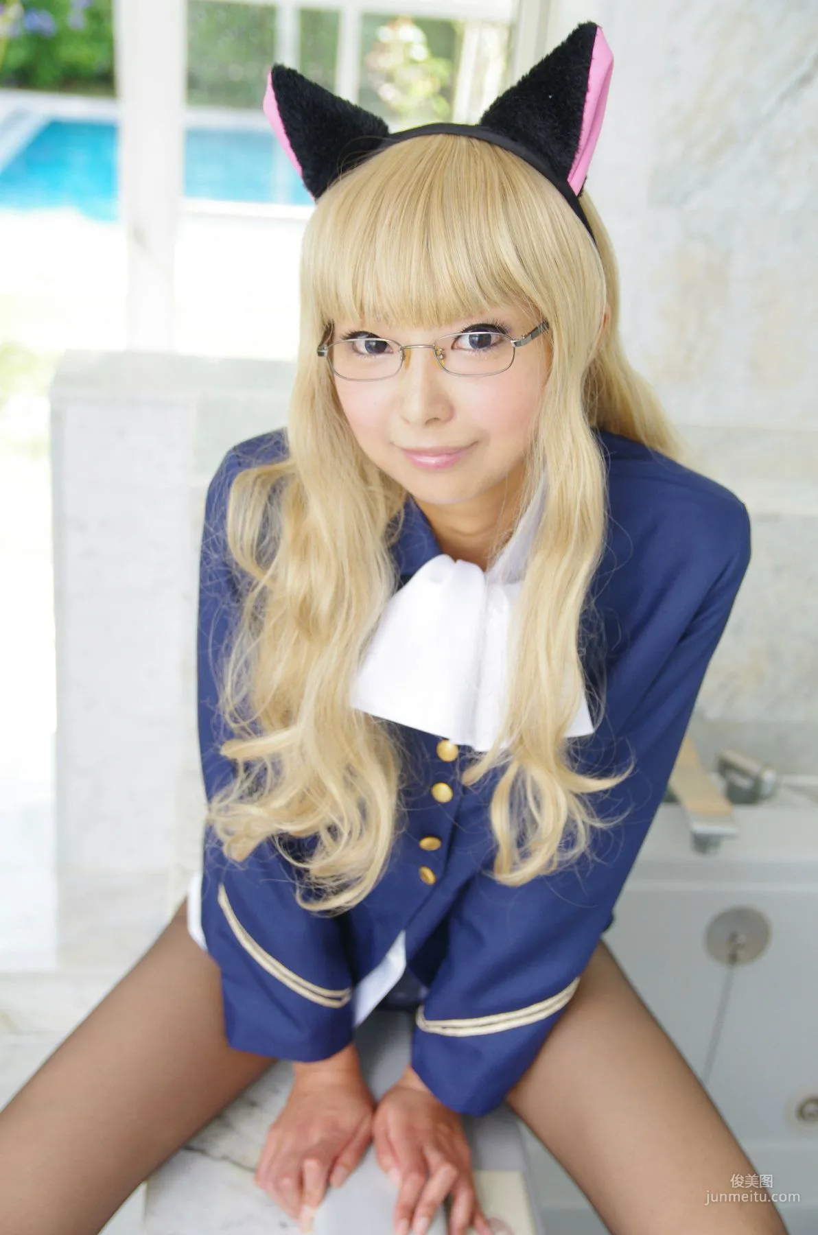 Necoco(貓子) 《Strike Witches》Perrine-H. Clostermann+《放課後プレイ》Kanojo 寫真集 34