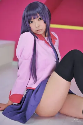 Necoco(ねここ) 《バケモノガタリ》Senjougahara Hitagi & Kanbaru Suruga 寫真集