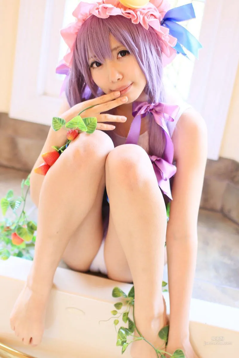 天使みゅ (Tenshi Myu) 《東方Project》Patchouli Knowledge 2 [Sugar Myuku] 寫真集 46