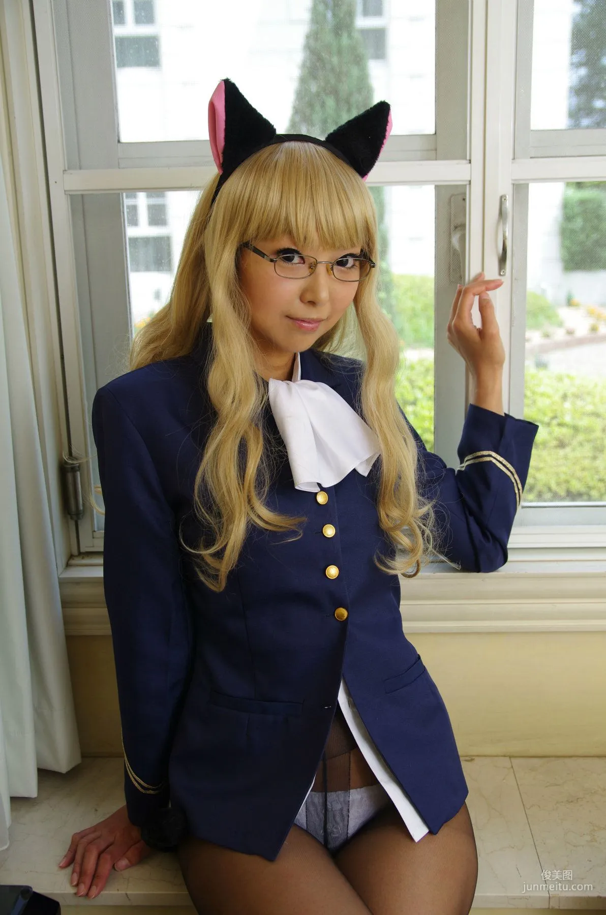 Necoco(貓子) 《Strike Witches》Perrine-H. Clostermann+《放課後プレイ》Kanojo 寫真集 45