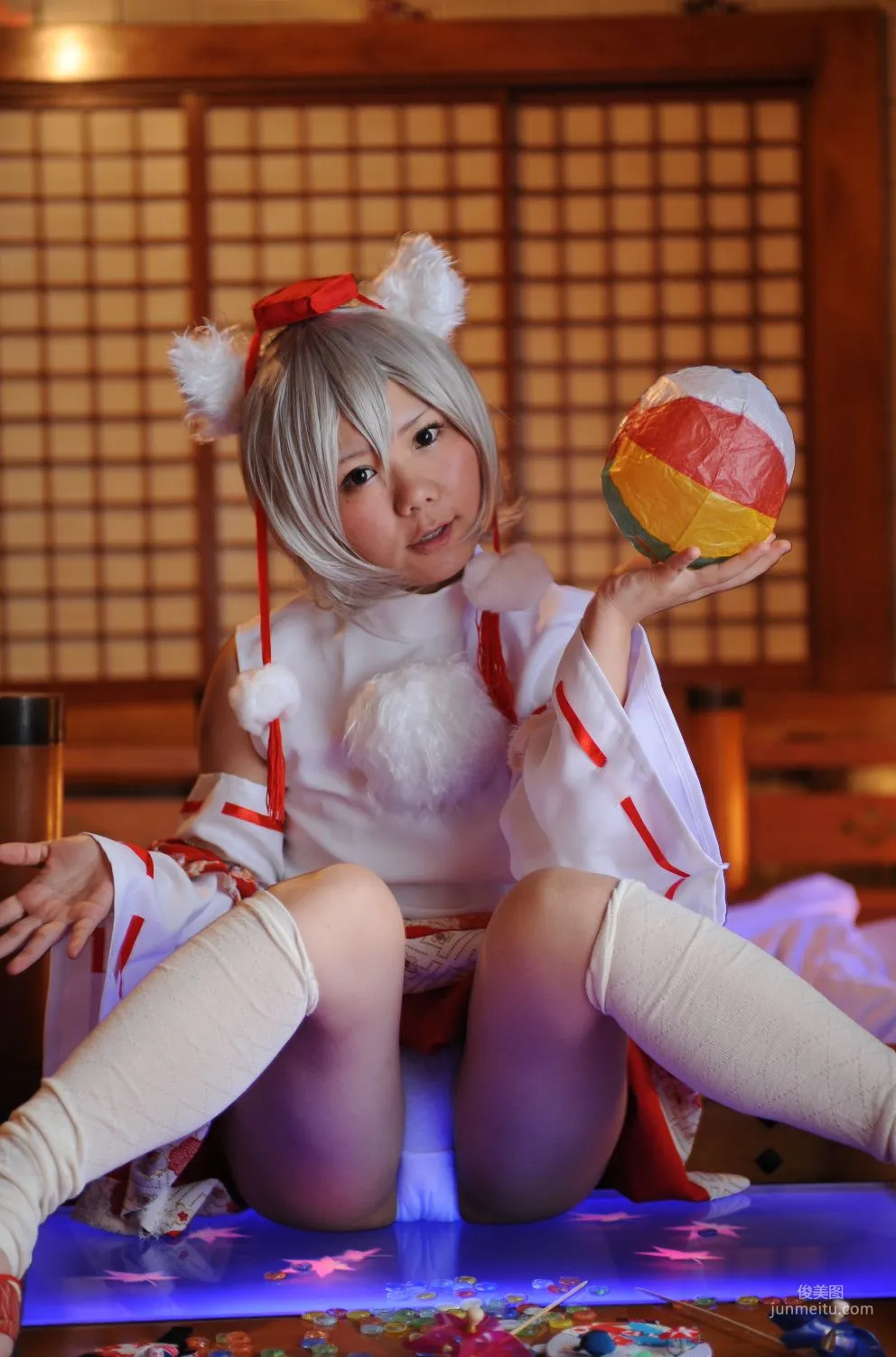 兎丘なこ《Touhou Project》Cirno+Inubashiri Momiji [Black★pumpkin] 寫真集 42
