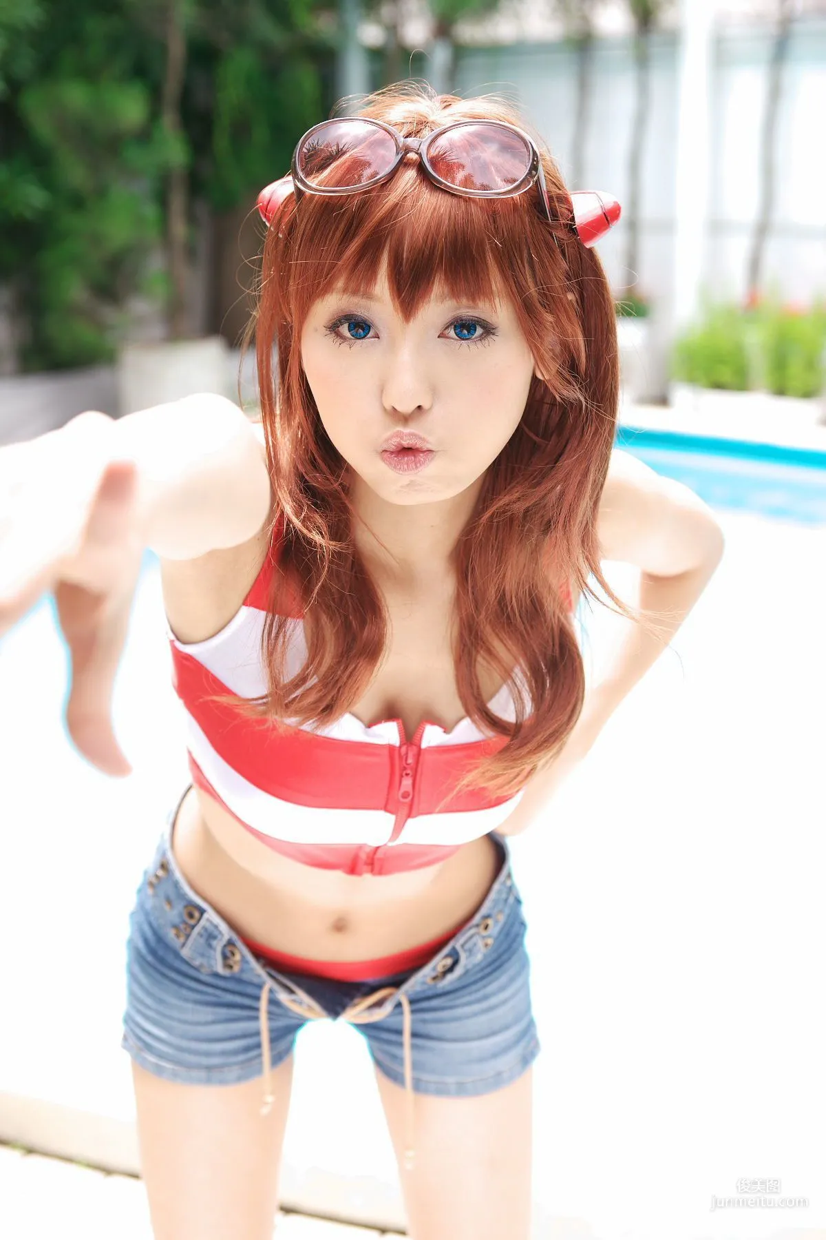 Ahane(亜羽音) 《(コスプレ) アスカの夏休み》 写真集4