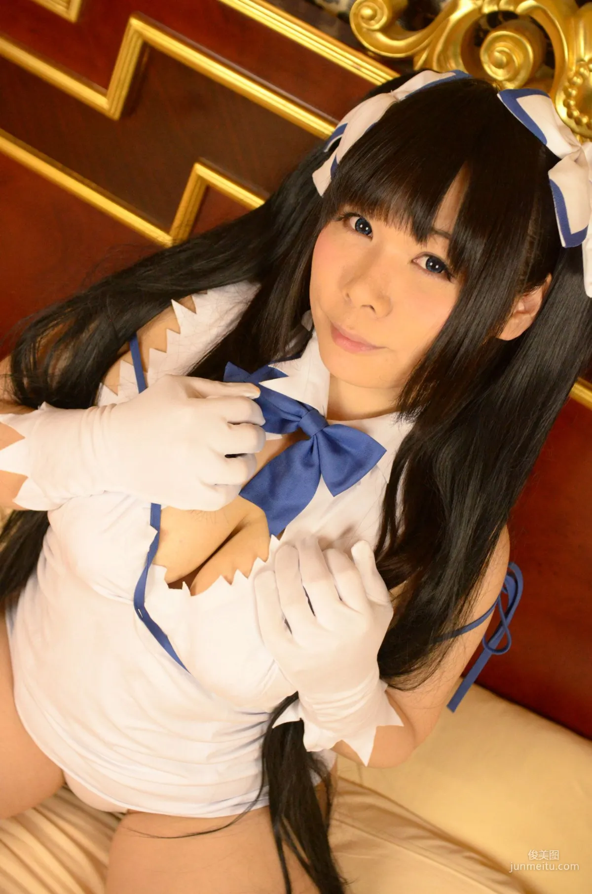 岡田ゆい《ダンジョンに出會いを求めるのは間違っているだろうか》Hestia [どてちん販売所] 寫真集 66