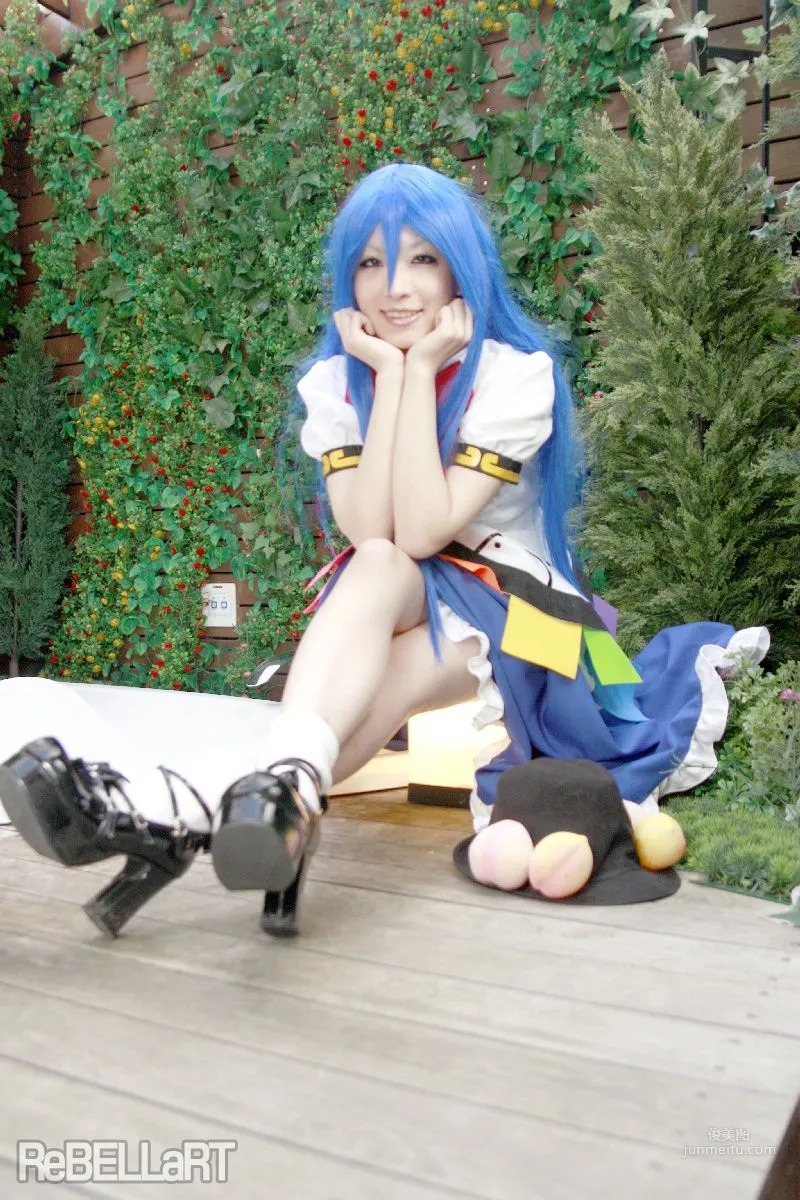 あらい夜魅 《東方Project》比那名居天子 Hinanawi Tenshi 寫真集 24