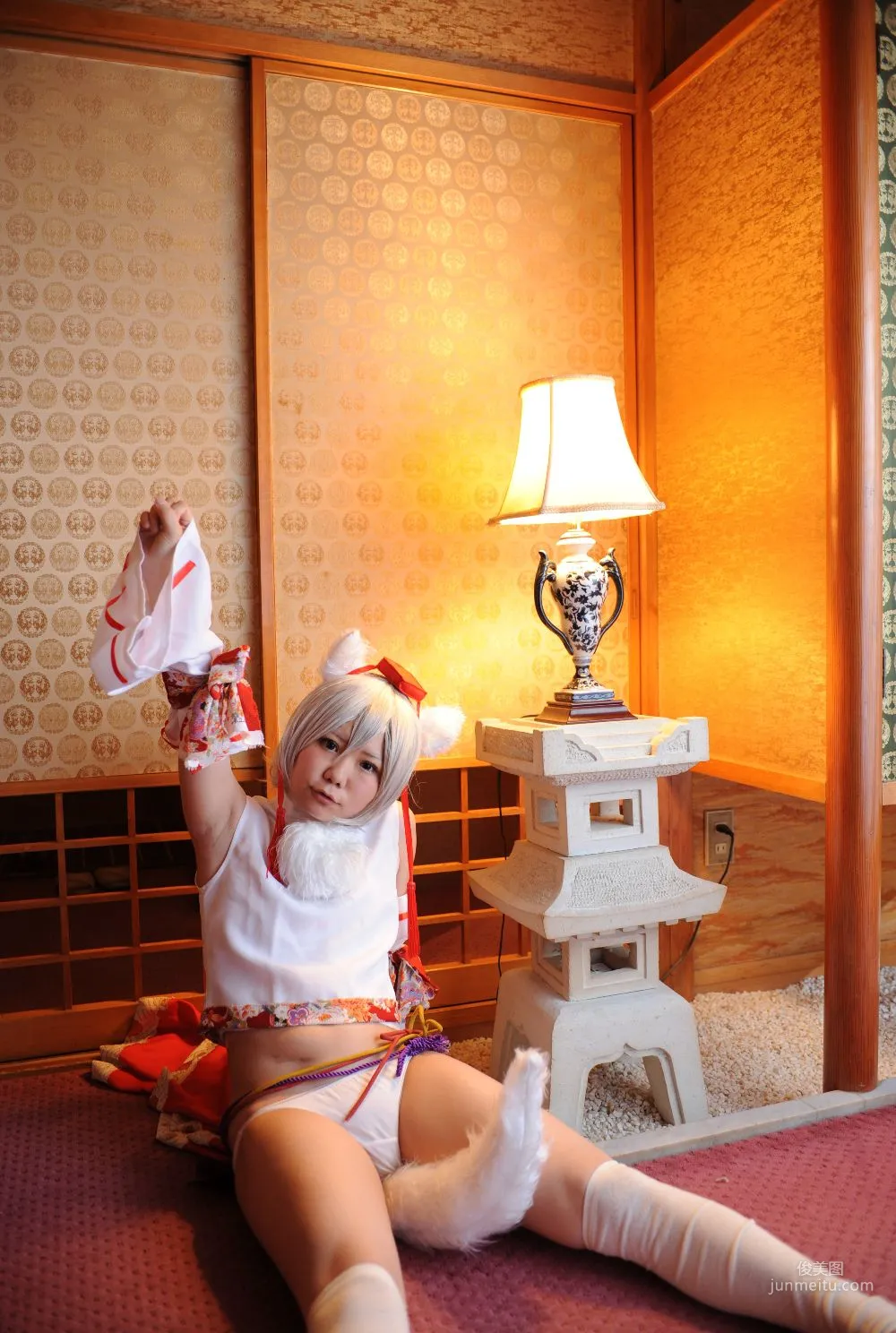 兎丘なこ《Touhou Project》Cirno+Inubashiri Momiji [Black★pumpkin] 寫真集 59