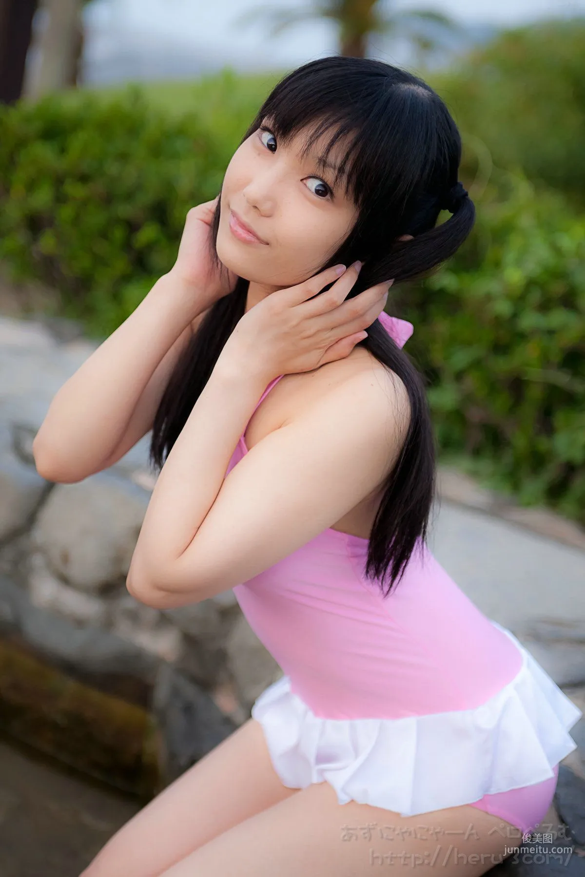 Lenfried 《K-On!》Nakano Azusa(中野梓) [Heruheru3] 寫真集 57