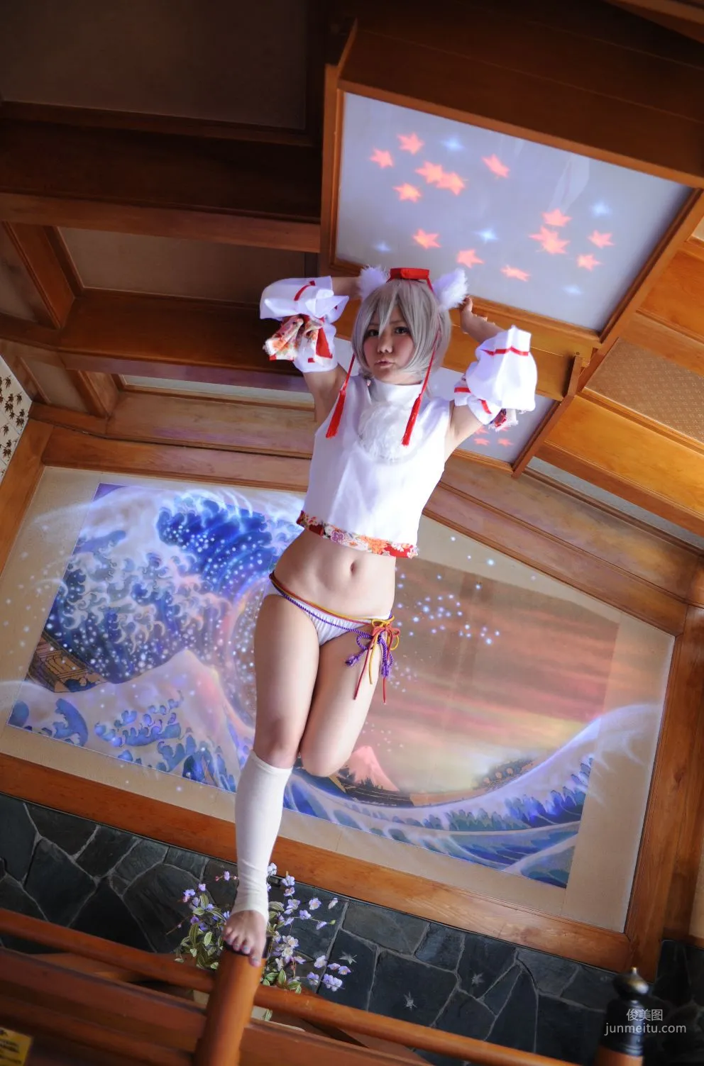 兎丘なこ《Touhou Project》Cirno+Inubashiri Momiji [Black★pumpkin] 寫真集 66