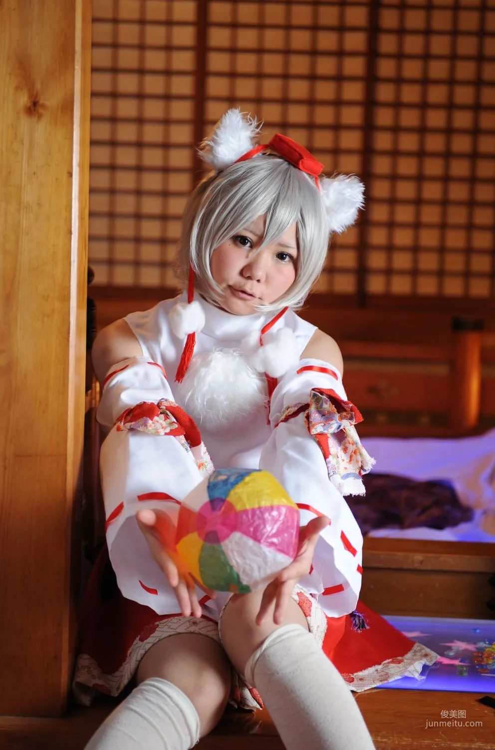 兎丘なこ《Touhou Project》Cirno+Inubashiri Momiji [Black★pumpkin] 寫真集 31