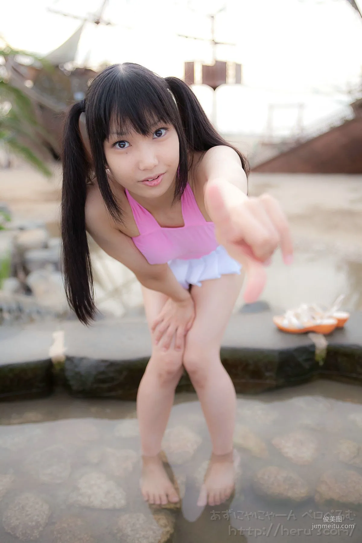 Lenfried 《K-On!》Nakano Azusa(中野梓) [Heruheru3] 寫真集 66