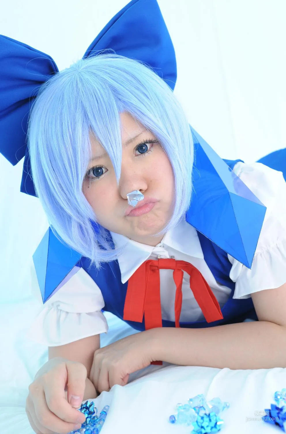 兎丘なこ《Touhou Project》Cirno+Inubashiri Momiji [Black★pumpkin] 寫真集 8