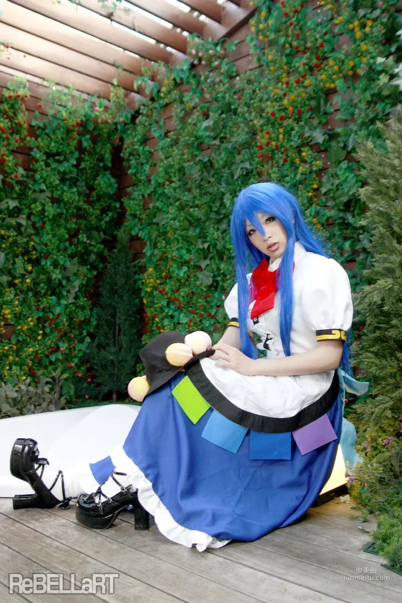 あらい夜魅 《東方Project》比那名居天子 Hinanawi Tenshi 寫真集 18