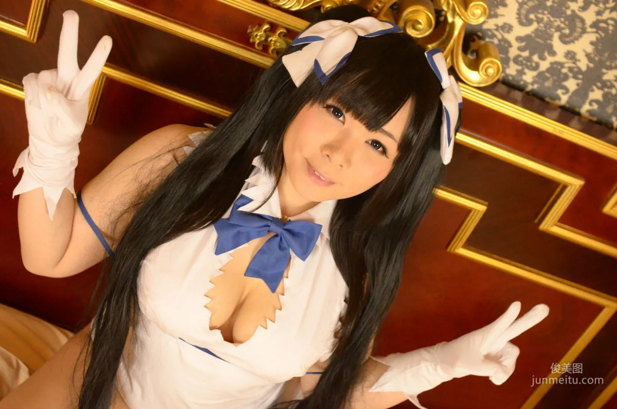 岡田ゆい《ダンジョンに出會いを求めるのは間違っているだろうか》Hestia [どてちん販売所] 寫真集 76