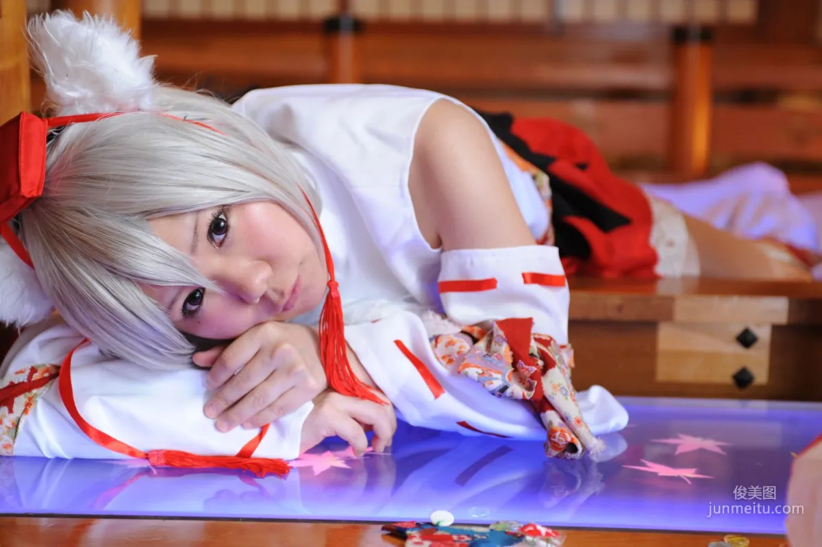 兎丘なこ《Touhou Project》Cirno+Inubashiri Momiji [Black★pumpkin] 寫真集 55