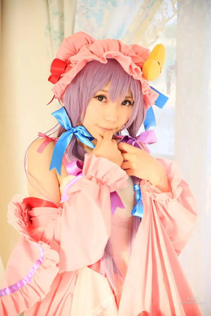 早乙女らぶ (目々泽めぐ) 《東方Project》パチュリー·ノーレッジ  写真集92